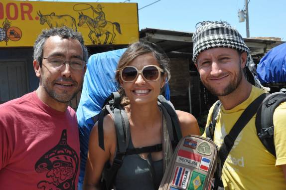 Despedida da Carol e do Alexis em Rincon, perto de San Juan del Sur, na Nicarágua